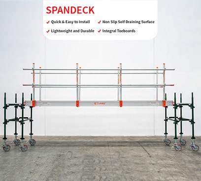 Aluminium Spandeck Walkways Platform
