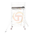 3.9m – 4.2m Wide Aluminium Mobile Scaffold Tower (Standing Height)