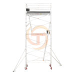 5.5m – 5.8m Narrow Aluminium Mobile Scaffold Tower (Standing Height)