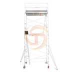 5.9m – 6.2m Wide Aluminium Mobile Scaffold Tower (Standing Height)