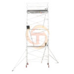 6.3m – 6.6m Narrow Aluminium Mobile Scaffold Tower (Standing Height)